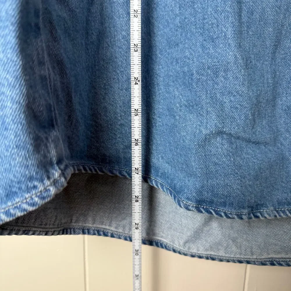 Levi’s Shirt Dorsey‎ Patchwork Western Button Down Pearl Snap S New